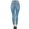 Wax Jeans Women's Butt I Love You Push-Up Classic 5-Pocket Ankle Skinny Jeans - 3 of 3