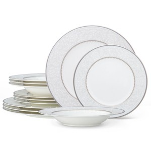 Noritake Brocato 12-Piece Dinnerware Set, Service for 4 - 1 of 4