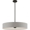 Livex Lighting Elmhurst 5 - Light Pendant in  Black - 4 of 4