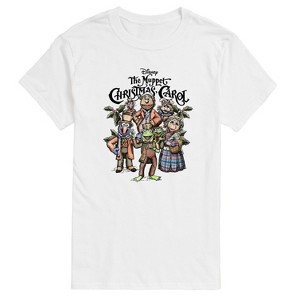 Men's - The Muppets - Christmas Muppets Carol Collage Short Sleeve Graphic T-Shirt - 1 of 4