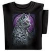 Collections Etc Celtic Cat Short Sleeve Graphic T-Shirt - 2 of 4