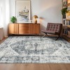 Washable Living Room Area Rug Large Vintage Printed Accent Carpet Non Shedding Oriental Distressed Floor Cover Foldable Indoor Mat - 3 of 4