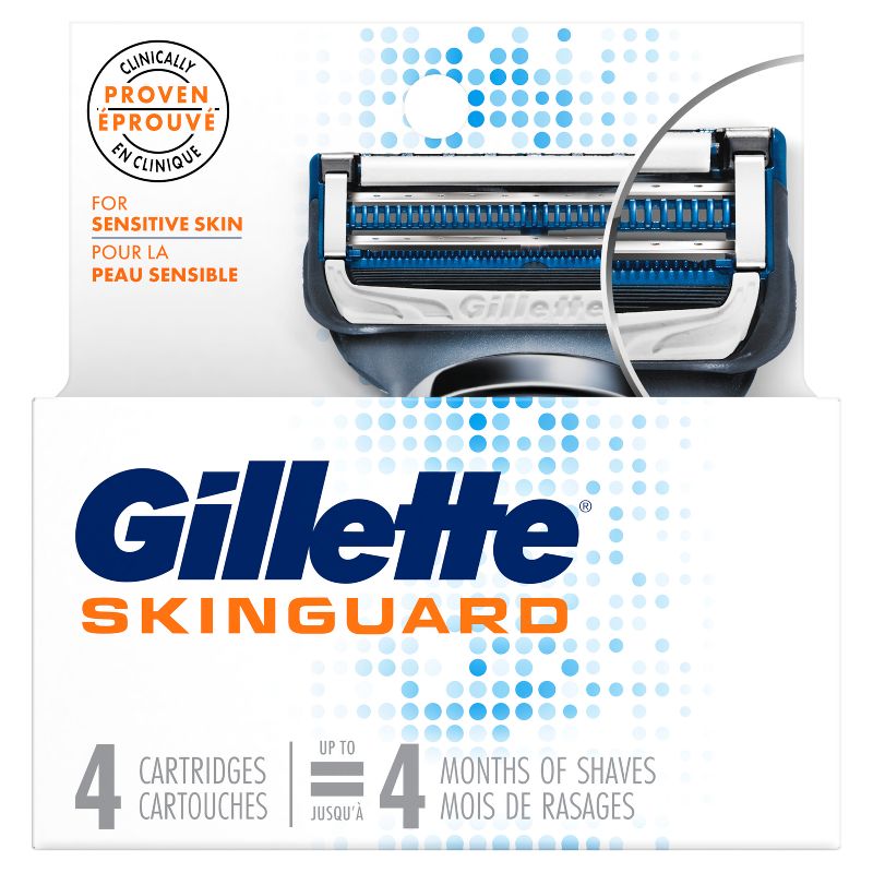 Gillette SkinGuard Men's Razor Blade Refills - 4ct, 3 of 11