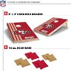 NFL San Francisco 49ers 2'x3' Wood Cornhole Set - 2 of 4