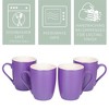 Elanze Designs When Life Gets Hard, Go To Grandma'S Passion Purple 10 ounce New Bone China Coffee Cup Mug - 3 of 4