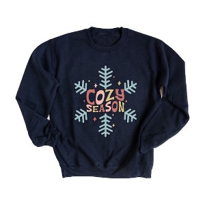 Simply Sage Market Women's Graphic Sweatshirt Cozy Season Colorful - 1 of 4