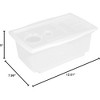 Fasta Pasta Microwave Spaghetti Cooker -The Original Fasta Pasta Family Size- Quickly Cooks up to 8 Servings- No Mess  Sticking. - 2 of 4