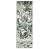 Machine Washable Area Rugs for Living Room, Modern Abstract Bedroom Rug, Low Pile Non-Slip Carpet - 3 of 4