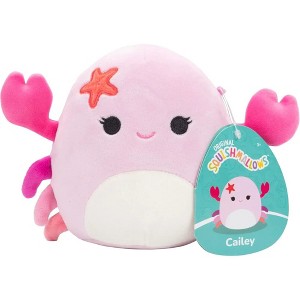 Squishmallows 5-Inch Cailey The Crab - Official Jazwares Little Plush- Collectible Soft & Squishy Mini Stuffed Animal Toy- Gift for Kids, Girls & Boys - 1 of 4