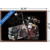 Trends International Disney Tim Burton's The Nightmare Before Christmas - Distorted Group Framed Wall Poster Prints - 3 of 4
