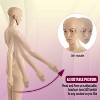 FDW Female/Male Mannequin Torso Dress Form Mannequin Adjustable Dress Mannequin Clothing Form Dress Model Full Body Plastic Display Tool - 3 of 4