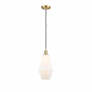 Cindyrella - 1 Light Cord Hung Mini Pendant In Industrial Style-14.5 Inches Tall and 7 Inches Wide - 1 of 1
