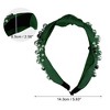 Unique Bargains Women's Fashion Wide Faux Pearl Bead Knotted Headbands 1 Pc - 4 of 4