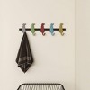 5"x19" Metal 5 Hanger Wall Hook - Olivia & May: Iron Construction, Matte Finish, Decorative Storage Solution - 4 of 4