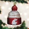 Old World Christmas Blown Glass Ornament for Christmas Tree, WSU Beanie - 2 of 3