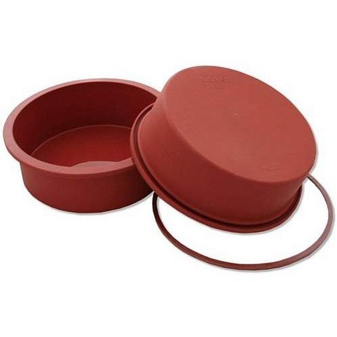 Silikomart Professional Silicone Bakeware: Round Pan 50.7 Oz, 7.09 Dia x  2.56 High