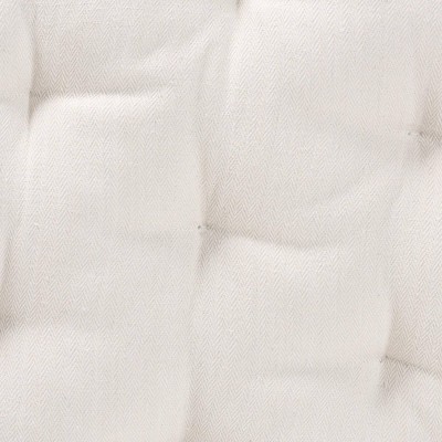 White Handcrafted Rattan Peacock Accent Chair with Upholstered Cushion