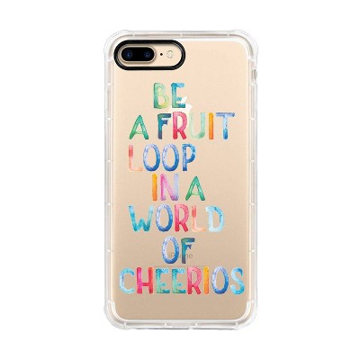 OTM Essentials Apple iPhone 8 Plus/7 Plus/6s Plus/6 Plus Tough Edge Words & Quotes Clear Case