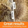 BABYYER 2 in 1 design Undercoat Rake and Deshedding Tool for Dogs and Cats - Dematting Comb for Long Hair Pets, Grooming Brush to Clear Mats - 3 of 4