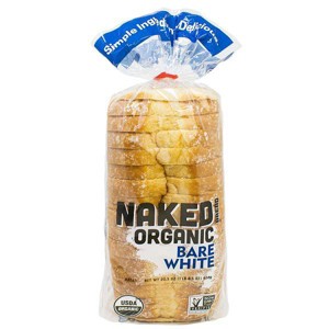 Franz Naked Organic Bare White Bread - 22.5oz - 1 of 4