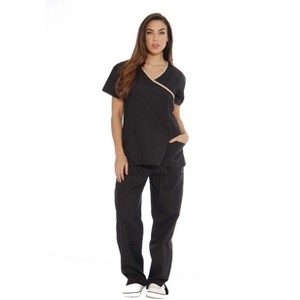 Just Love Women's Nurse Scrub Sets - Mock Wrap Style for Comfort and Style - 1 of 1