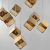 ET2 Lighting Ice Cube 9 - Light Pendant in  French Gold - 2 of 4