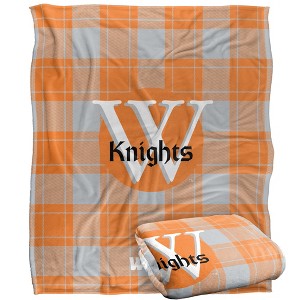 Wartburg College Campus Plaid Spirit Silky Touch Super Soft Throw Blanket 50x60 - 1 of 4