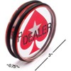 GSE 3" Double-Sided Casino Grade Acrylic Poker Dealer Puck Button for Gambling Card Games, Texas Hold'em, Poker Nights, Tournaments - 2 of 4
