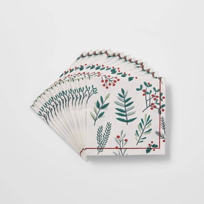 20ct Conservatory Lunch Disposable Napkin - Wondershop™