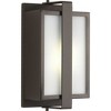 Progress Lighting Diverge 1-Light Outdoor Wall Sconce, Architectural Bronze, Aluminum, Shade Included - 3 of 3