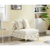 Meridian Furniture,Tremblay Velvet Armless Chair - 2 of 4