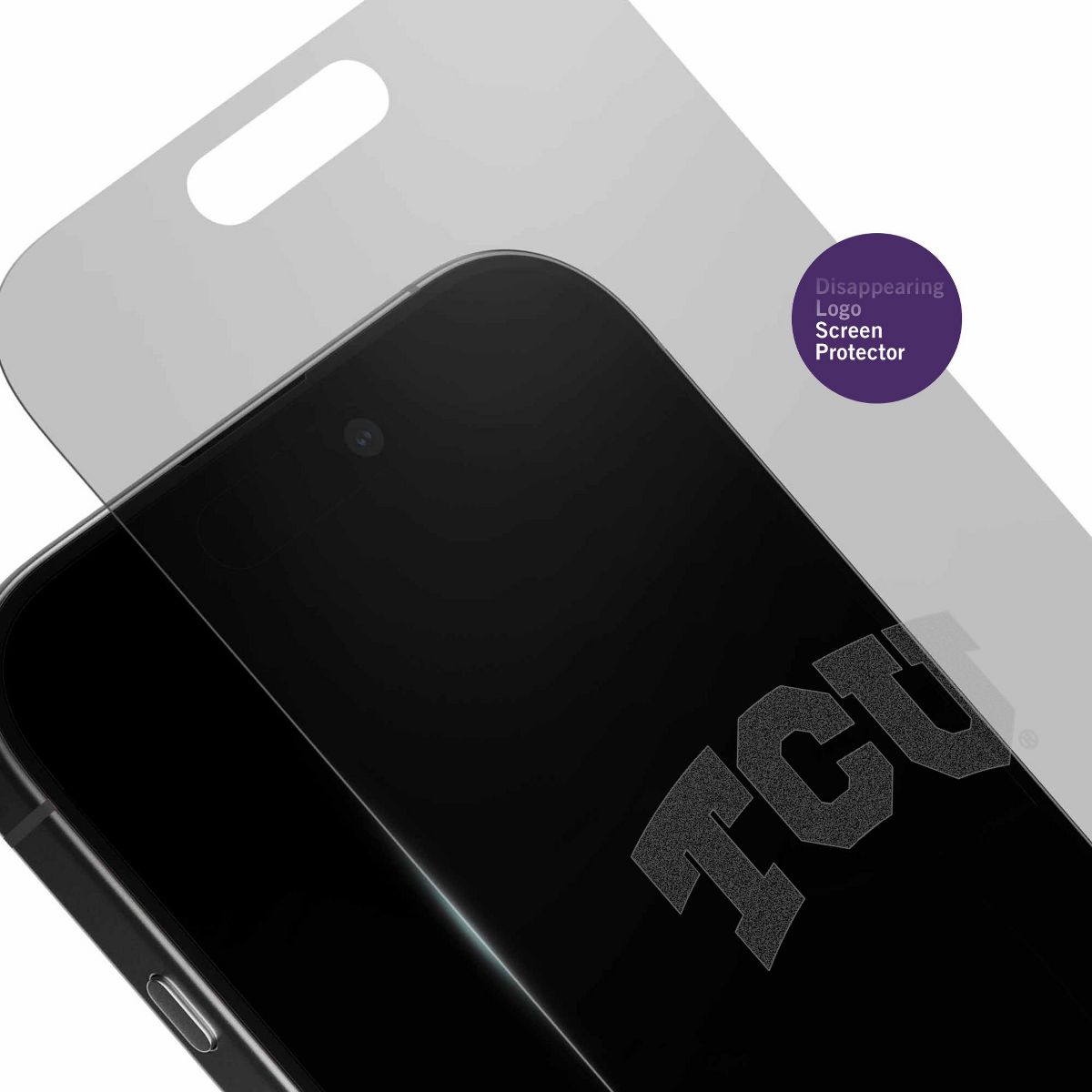 Screen Skinz Texas Christian Horned Frogs Clear Screen Protector - thumbnail 2