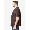 Boulder Creek by KingSize  Heavyweight Jersey Crewneck T-Shirt - 4 of 4