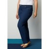 June + Vie by Roaman's Women's Plus Size Curvie Fit Boyfriend Jeans - 4 of 4