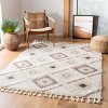Moroccan Tassel Shag MTS601 Power Loomed Indoor Rugs - Safavieh - 2 of 4