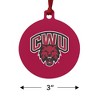 Central Washington University Primary Logo Aluminum Holiday Christmas Tree Ornament - 3 of 4
