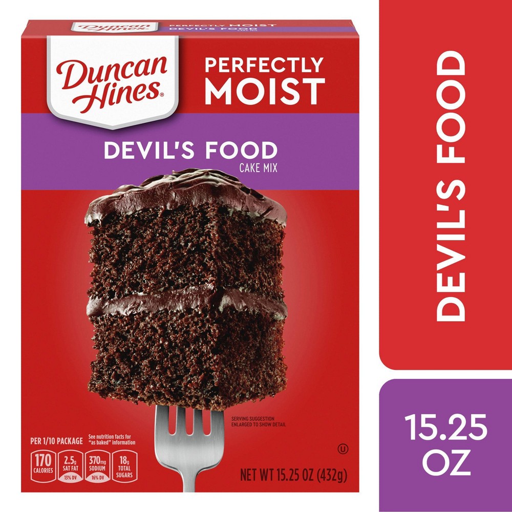 UPC 644209410408 product image for Duncan Hines Devils Food Cake Mix - 16.5oz | upcitemdb.com