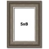 PosterPalooza | Photo Size Weathered Black Picture Frame - UV Acrylic, Foam Board Backing, Hanging Hardware - 2 of 4