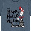 Boys' - Dr. Seuss - Cat in the Hat Happy Halloween Skeleton Cat Short Sleeve Graphic T-Shirt - 2 of 4