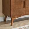 47.3" Mid-Century Modern Furniture Sideboard Cabinet with 3 Drawers, Buffet Storage Console Cabinet for Kitchen, Dining Room, or Living Room - 3 of 4
