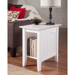 AFI Furnishings Nantucket Chair Side Table White - 1 of 4