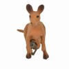 Collectible Wildlife Gifts | Kangaroo with Baby Joey Realistic Toy Model Plastic Replica Animal Kids Educational Gift   4.5" F1757 B42 - 2 of 4
