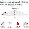 Hike Crew RV Skylight - RV Skylight Replacement Cover, 18” x 26” Fits Most RV Openings, White - 3 of 4