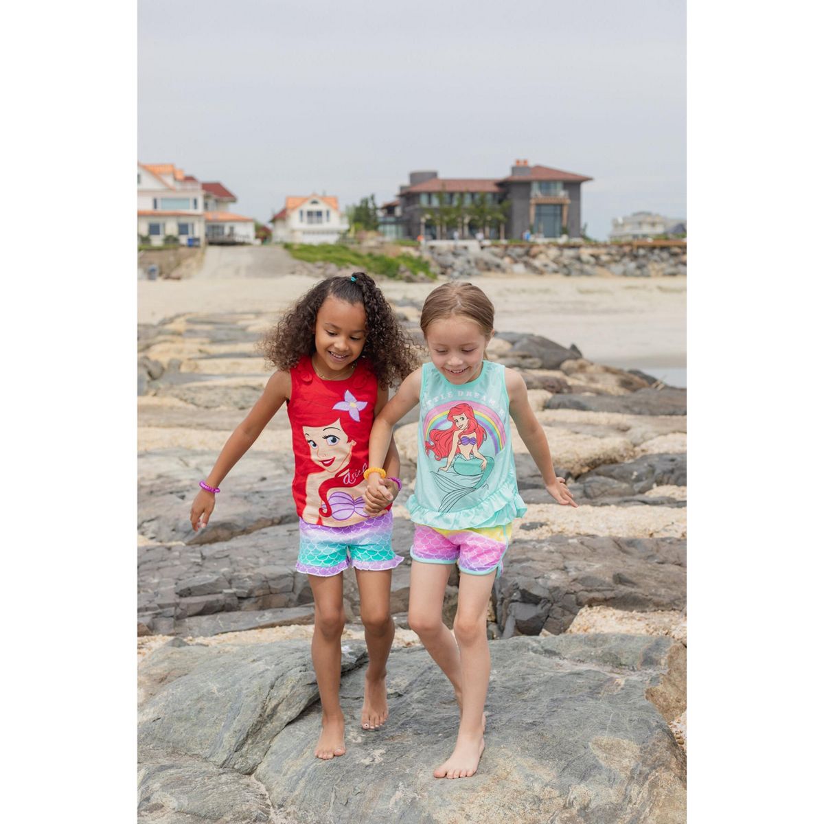 Disney Princess Toddler Girls' Sleeveless Tank Top Set - thumbnail 3