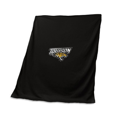 NCAA Towson Tigers Sweatshirt Screened Throw Blanket