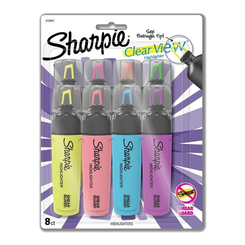 Sharpie Clearview Highlighter Assorted 4-Pack