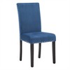 Inspire Q 2pk Clements Dining Chairs Blue - 3 of 4