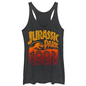 Women's Jurassic Park Retro 1993 Racerback Tank Top - 1 of 3