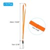 Unique Bargains Polyester Wear-resistant ID Card Neck Lanyards with Hook 10 Pcs - 2 of 4