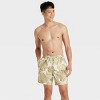 Men's 7" Patterned Swim Trunks - Goodfellow & Co™ - 3 of 3